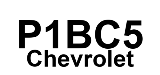 DTC P1BC5 Chevrolet - Definição em inglês: Hybrid/EV Battery 75 Circuit High Voltage Definição em Português: Bateria Híbrida/EV - Alta Voltagem no Circuito 75