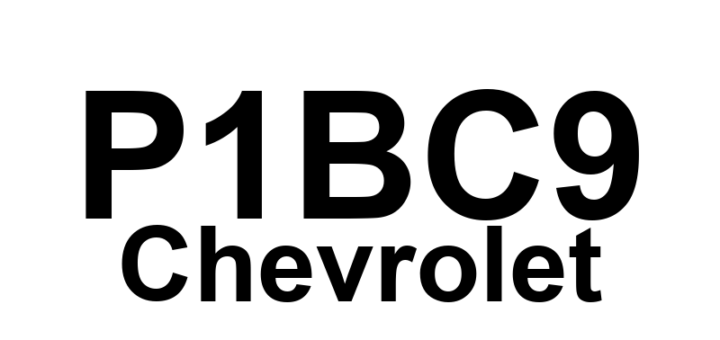 DTC P1BC9 Chevrolet - Definição em inglês: Hybrid/EV Battery 77 Circuit Performance Definição em Português: Circuito da Bateria Híbrida/EV 77 - Desempenho do Circuito