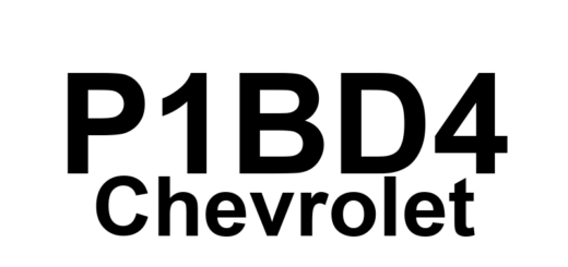 DTC P1BD4 Chevrolet - Definição em inglês: Hybrid/EV Battery 80 Circuit High Voltage Definição em Português: Bateria Híbrida/EV - Alta Tensão no Circuito 80