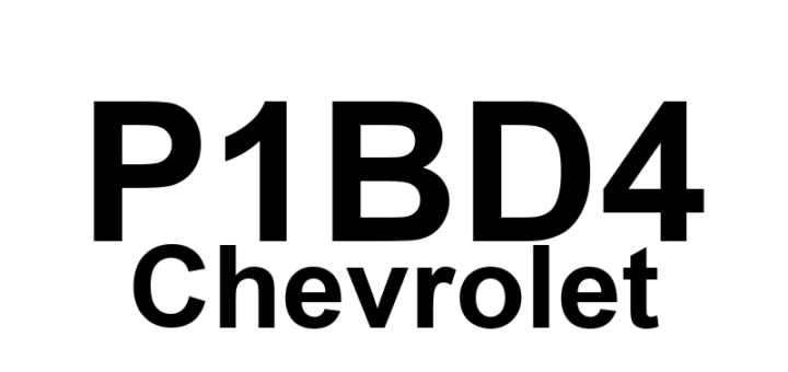 DTC P1BD4 Chevrolet - Definição em inglês: Hybrid/EV Battery 80 Circuit High Voltage Definição em Português: Bateria Híbrida/EV - Alta Tensão no Circuito 80