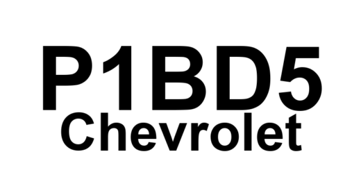 DTC P1BD5 Chevrolet - Definição em inglês: Hybrid/EV Battery 81 Circuit Performance Definição em Português: Circuito 81 da Bateria Híbrida/EV - Desempenho inadequado