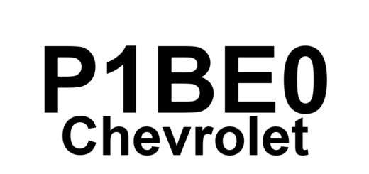 DTC P1BE0 Chevrolet - Definição em inglês: Hybrid/EV Battery 84 Circuit High Voltage Definição em Português: Bateria híbrida/elétrica - Tensão alta no circuito 84