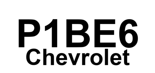 DTC P1BE6 Chevrolet - Definição em inglês: Hybrid/EV Battery 86 Circuit High Voltage Definição em Português: Circuito da Bateria Híbrida/EV 86 - Tensão Alta