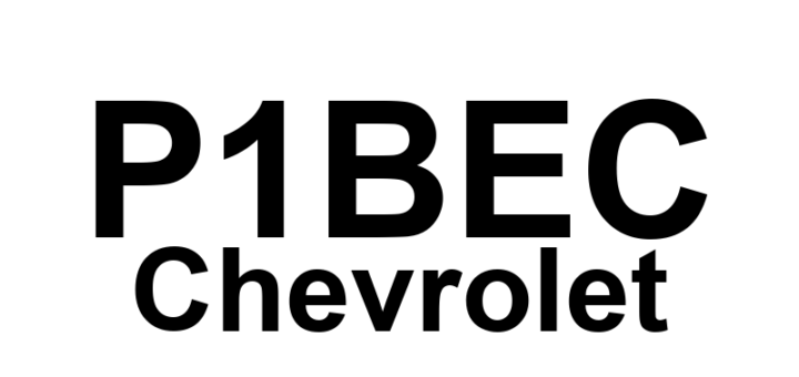 DTC P1BEC Chevrolet - Definição em inglês: Hybrid/EV Battery 88 Circuit High Voltage Definição em Português: Bateria Híbrida/EV - Alta Tensão no Circuito 88