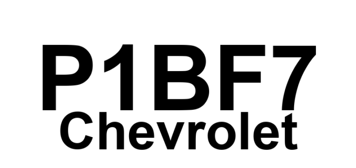 DTC P1BF7 Chevrolet - Definição em inglês: Hybrid/EV Battery 92 Circuit Low Voltage Definição em Português: Circuito da Bateria do Sistema Híbrido/Elétrico 92 - Baixa Tensão