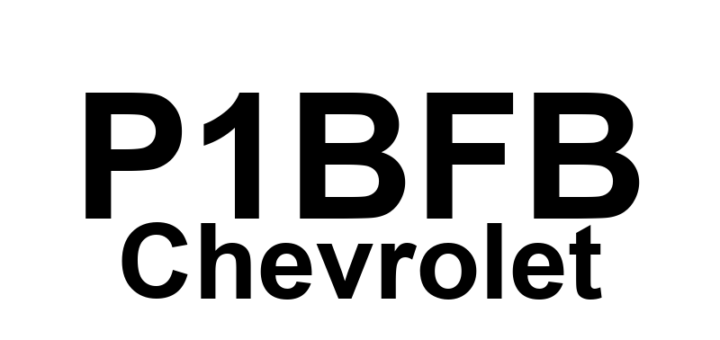 DTC P1BFB Chevrolet - Definição em inglês: Hybrid/EV Battery 93 Circuit High Voltage Definição em Português: Circuito 93 da Bateria Híbrida/EV - Alta Voltagem