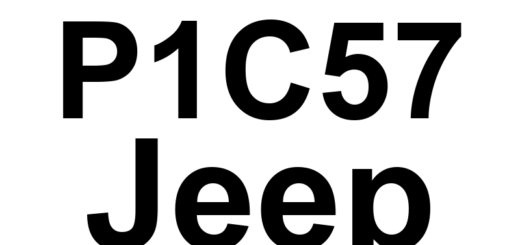 DTC P1C57 Jeep - Definição em inglês: Reductant Control Module Shutdown - Crash Event Detected Definição em Português: Módulo de Controle do Redutor - Desligamento após Detecção de Evento de Colisão