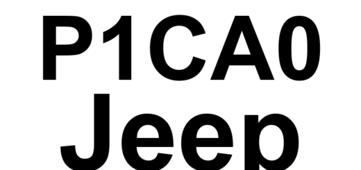 DTC P1CA0 Jeep - Definição em inglês: Gear Position Sensor 5th-Rm - Circuit Short To Ground Definição em Português: Sensor de Posição da Marcha 5ª-Rm - Circuito em Curto com o Terra