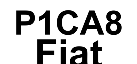 DTC P1CA8 Fiat - Definição em inglês: Ignition Solenoid Control Circuit (Short To Ground) Definição em Português: Circuito de Controle do Solenoide de Ignição - Curto para o Terra