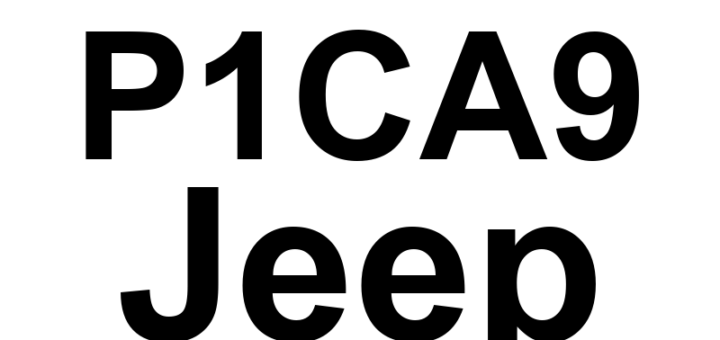 DTC P1CA9 Jeep - Definição em inglês: K1 Electrovalve Specific Fault - Circuit Short To Battery Definição em Português: Eletroválvula K1 - Falha Específica no Circuito (Curto com a Bateria)