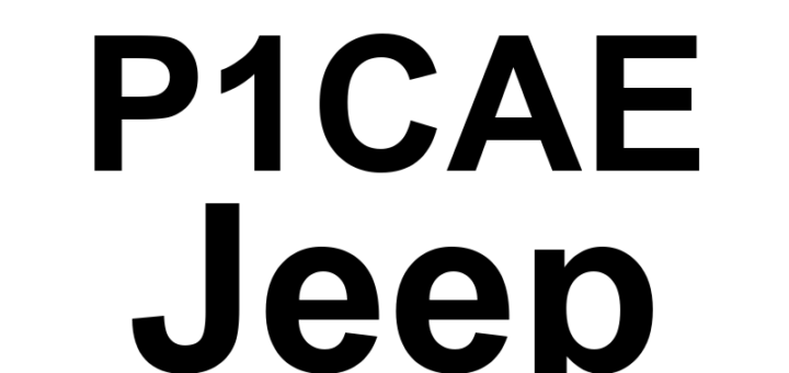 DTC P1CAE Jeep - Definição em inglês: 2nd-4th-6th Disengaged - Actuator Stuck Closed Definição em Português: Desengate da 2ª-4ª-6ª Marchas - Atuador Travado Fechado