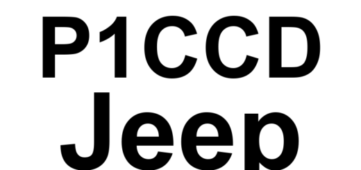 DTC P1CCD Jeep - Definição em inglês: Gearbox Init Failed - Component Internal Failure Definição em Português: Falha na Inicialização da Caixa de Câmbio - Falha Interna do Componente