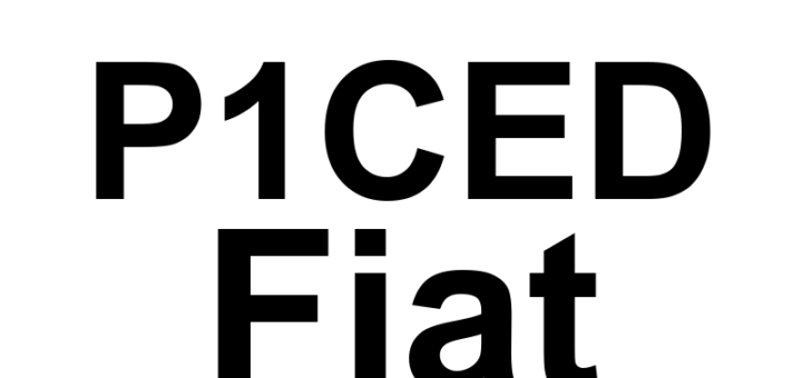 DTC P1CED Fiat - Definição em inglês: Variable Valve Timing Solenoid Valve Cold Start Closing Position Timing Over-Advance Definição em Português: Válvula Solenoide de Sincronização de Válvulas Variável - Avanço Excessivo na Posição de Fechamento em Partida a Frio