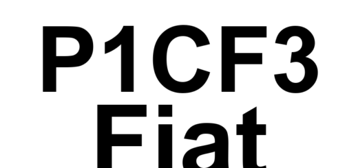 DTC P1CF3 Fiat - Definição em inglês: Battery Temperature Sensor Out Of Range Low Definição em Português: Sensor de Temperatura da Bateria - Faixa Abaixo do Esperado