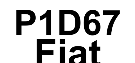 DTC P1D67 Fiat - Definição em inglês: Cylinder 3 Oil Supply Solenoid Valve Performance Definição em Português: Válvula Solenoide de Suprimento de Óleo do Cilindro 3 - Desempenho Insatisfatório