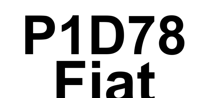 DTC P1D78 Fiat - Definição em inglês: Park Solenoid Circuit Low Definição em Português: Circuito do Solenoide de Estacionamento - Baixa Tensão