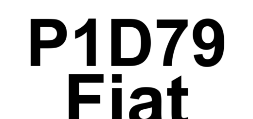 DTC P1D79 Fiat - Definição em inglês: Park Solenoid Circuit High Definição em Português: Circuito do solenóide de estacionamento - Voltagem alta