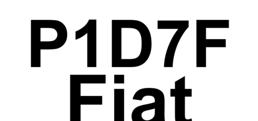 DTC P1D7F Fiat - Definição em inglês: ETC Self-Learning Failure Definição em Português: ETC - Falha no Autoaprendizado