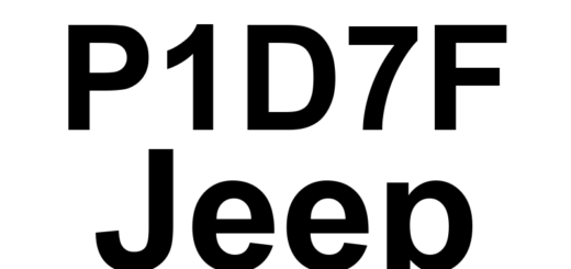 DTC P1D7F Jeep - Definição em inglês: ETC Self-Learning Failure Definição em Português: Falha na Autoaprendizagem do ETC