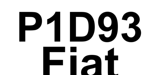 DTC P1D93 Fiat - Definição em inglês: Incorrect Gear Ratio Clutch 5 Defective Definição em Português: Relação de Engrenagem Incorreta - Defeito na Embreagem 5