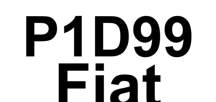 DTC P1D99 Fiat - Definição em inglês: Incorrect Gear Ratio Clutch B Or E Defective Definição em Português: (Relação de Marcha Incorreta - Embreagem B ou E com Defeito)