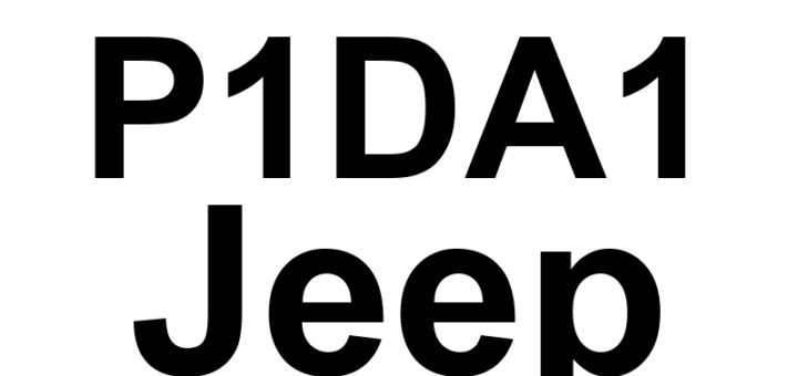 DTC P1DA1 Jeep - Definição em inglês: Incorrect Gear Ratio Clutch A B Or E Defective Definição em Português: 'Relação de Transmissão Incorreta - Embreagem A, B ou E Defeituosa'