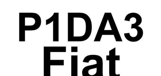 DTC P1DA3 Fiat - Definição em inglês: Incorrect Gear Ratio Clutch B D Or E Defective Definição em Português: Relação de Marcha Incorreta - Embreagem B, D ou E com Defeito