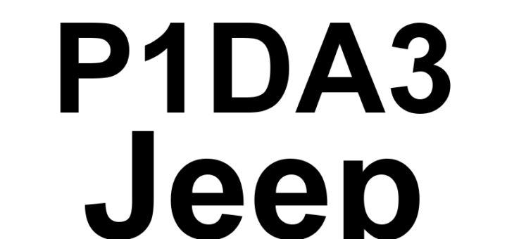 DTC P1DA3 Jeep - Definição em inglês: Incorrect Gear Ratio Clutch B D Or E Defective Definição em Português: Relação de Marcha Incorreta - Embreagem B, D ou E Defeituosa