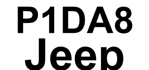 DTC P1DA8 Jeep - Definição em inglês: Incorrect Gear Ratio Clutch A B Or D Defective Definição em Português: Relação de Marcha Incorreta - Embreagem A, B ou D com Defeito