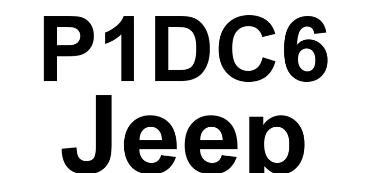 DTC P1DC6 Jeep - Definição em inglês: TCM Not Programmed Definição em Português: Módulo de Controle de Transmissão (TCM) - Não Programado
