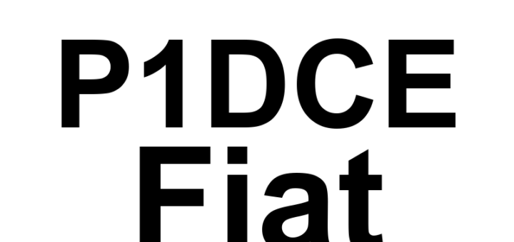 DTC P1DCE Fiat - Definição em inglês: TCM Monitoring Processor Performance Incorrect Driving Direction Definição em Português: (Unidade de Controle de Transmissão - Desempenho do Processador de Monitoramento Incorreto na Direção de Condução)