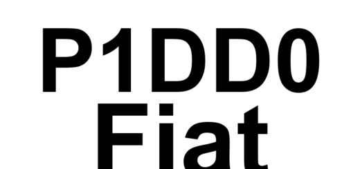 DTC P1DD0 Fiat - Definição em inglês: TCM Monitoring Processor Performance Unallowed Park Engagement Definição em Português: Desempenho do Processador de Monitoramento do TCM - Engate de Estacionamento Não Permitido