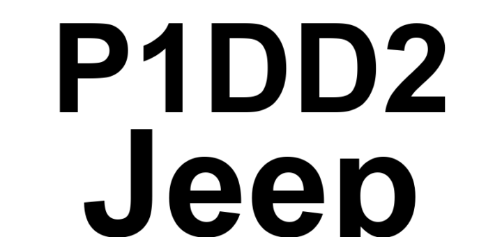 DTC P1DD2 Jeep - Definição em inglês: Torque Request Signal From TCM Denied Definição em Português: Sinal de Solicitação de Torque do TCM - Negado