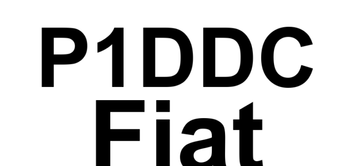 DTC P1DDC Fiat - Definição em inglês: TCM Monitoring Processor Performance Unallowed Reverse Engagement Definição em Português: Desempenho do Processador de Monitoramento do Módulo de Controle de Transmissão (TCM) - Engate Reverso Não Permitido.
