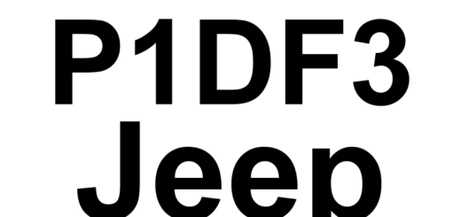DTC P1DF3 Jeep - Definição em inglês: ECU Not Initialized Definição em Português: ECU - Não Inicializada