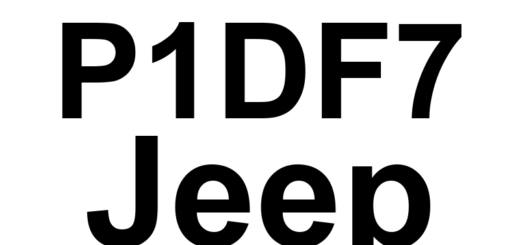DTC P1DF7 Jeep - Definição em inglês: Actual Decrease Of Engine Torque Low Definição em Português: Redução Efetiva do Torque do Motor - Baixa