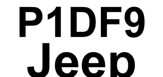 DTC P1DF9 Jeep - Definição em inglês: Actual Increase Of Engine Torque Low Definição em Português: Aumento Real do Torque do Motor - Baixo