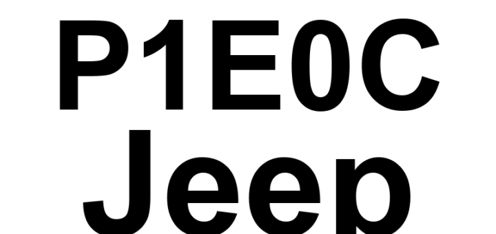 DTC P1E0C Jeep - Definição em inglês: Empty Fuel Tank Definição em Português: Tanque de Combustível - Vazio