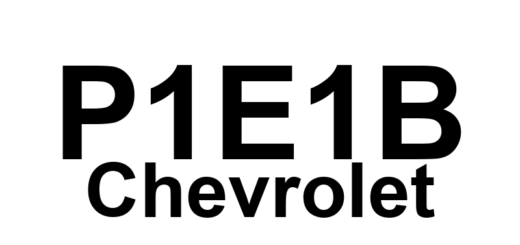 DTC P1E1B Chevrolet - Definição em inglês: Auxiliary Transmission Fluid Pump Control Module Hybrid Battery Voltage Isolation Sensing Performance Definição em Português: Módulo de Controle da Bomba Auxiliar de Fluido de Transmissão - Desempenho da Detecção de Isolamento de Tensão da Bateria Híbrida