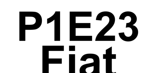 DTC P1E23 Fiat - Definição em inglês: Incorrect Gear Ratio Clutch 6 Defective Definição em Português: Relação de Marcha Incorreta - Embreagem 6 com Defeito