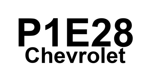 DTC P1E28 Chevrolet - Definição em inglês: Auxiliary Transmission Fluid Pump Control Module Hybrid/EV Battery System Voltage Definição em Português: Módulo de Controle da Bomba Auxiliar de Fluido de Transmissão - Tensão do Sistema de Bateria de Híbrido/EV