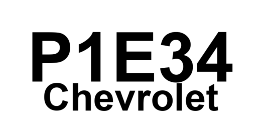 DTC P1E34 Chevrolet - Definição em inglês: Auxiliary Transmission Fluid Pump Inverter Temperature Sensor Circuit High Voltage Definição em Português: Sensor de Temperatura do Inversor da Bomba Auxiliar de Fluido de Transmissão - Alta Voltagem no Circuito
