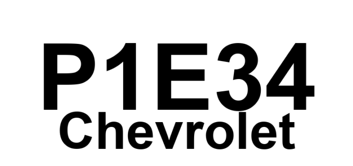DTC P1E34 Chevrolet - Definição em inglês: Auxiliary Transmission Fluid Pump Inverter Temperature Sensor Circuit High Voltage Definição em Português: Sensor de Temperatura do Inversor da Bomba Auxiliar de Fluido de Transmissão - Alta Voltagem no Circuito