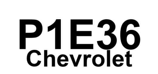 DTC P1E36 Chevrolet - Definição em inglês: Auxiliary Transmission Fluid Pump Inverter Temperature Sensor Performance Definição em Português: Sensor de Temperatura do Inversor da Bomba Auxiliar de Fluído da Transmissão - Desempenho Deficiente