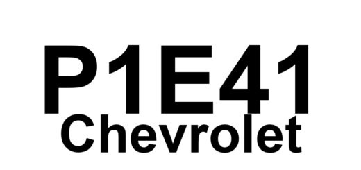 DTC P1E41 Chevrolet - Definição em inglês: 14 Volt Power Module Hybrid/EV Battery System Overvoltage Sensing Circuit Definição em Português: Módulo de 14 Volts - Circuito de detecção de sobretensão do sistema de bateria híbrida/EV