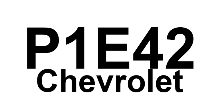 DTC P1E42 Chevrolet - Definição em inglês: 14 Volt Power Module Hybrid/EV Battery System High Voltage Definição em Português: Módulo de 14 Volts - Tensão Alta no Sistema de Bateria Híbrido/EV
