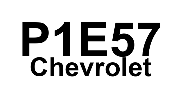 DTC P1E57 Chevrolet - Definição em inglês: Hybrid/EV Battery 44 Circuit Definição em Português: Circuito da Bateria do Sistema Híbrido/EV 44.