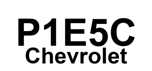 DTC P1E5C Chevrolet - Definição em inglês: Hybrid/EV Battery 49 Circuit Definição em Português: Circuito da Bateria Híbrida/EV 49.
