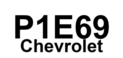 DTC P1E69 Chevrolet - Definição em inglês: Hybrid/EV Battery 62 Circuit Definição em Português: Circuito 62 da Bateria Híbrida/EV - Problema Detectado