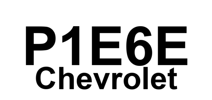 DTC P1E6E Chevrolet - Definição em inglês: Hybrid/EV Battery 67 Circuit Definição em Português: Circuito 67 da Bateria Híbrida/EV - Circuito com problema